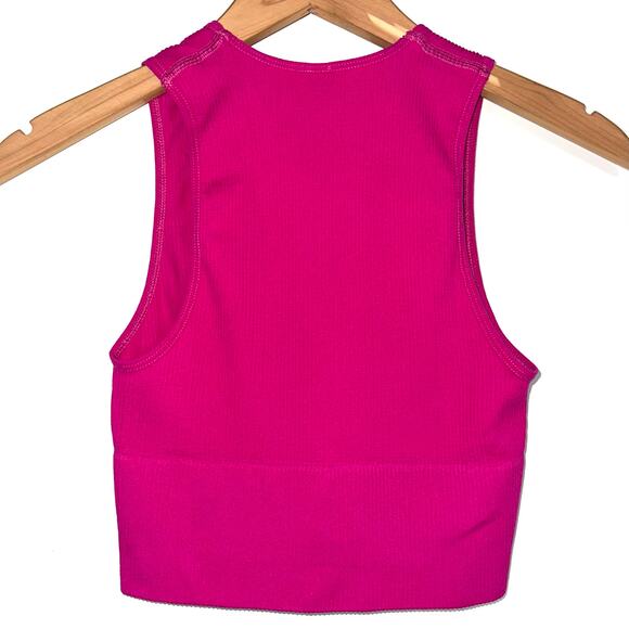 Urban Outfitters Out From Under Hailey Seamless Ribbed Plunge Crop Top Size S - Picture 4 of 8